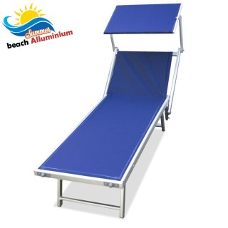 BAKAJI Ξαπλώστρα Παραλίας Αλουμινίου με Σκίαστρο LIDO BLU Θάλασσα ... BAKAJI Ξαπλώστρα Παραλίας Αλουμινίου με Σκίαστρο LIDO BLU Θάλασσα ...