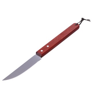 Galileo Σετ μπάρμπεκιου 4 εργαλείων από ανοξείδωτο ατσάλι με ξύλινη...