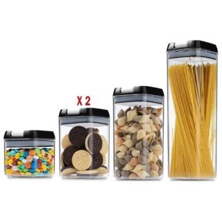 Verk Group Σετ Δοχείων Τροφίμων 5 Τεμάχια 5907451372906 Verk Group Σετ Δοχείων Τροφίμων 5 Τεμάχια 5907451372906