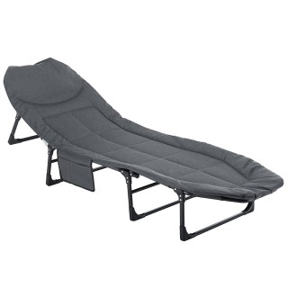 Shally Dogan Πτυσσόμενο κρεβάτι κάμπινγκ με πλαϊνή τσέπη εξοικονόμ... Shally Dogan Πτυσσόμενο κρεβάτι κάμπινγκ με πλαϊνή τσέπη εξοικονόμ...