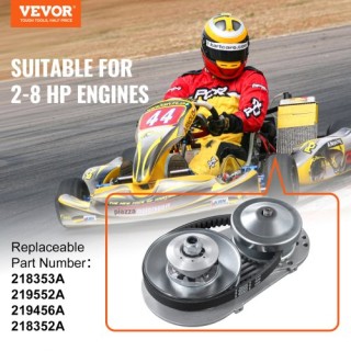VEVOR Ανθεκτικός Συμπλέκτης Κίνησης 2000 RPM για Κινητήρες 2-8 HP μ... VEVOR Ανθεκτικός Συμπλέκτης Κίνησης 2000 RPM για Κινητήρες 2-8 HP μ...