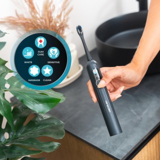 Cecotec Οδοντόβουρτσα ToothCare UltraSonic PlatinumSwing  με Ταλάντ...