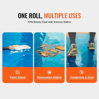 VEVOR Αυτοκόλλητη Μεμβράνη Προστασίας Δαπέδου 24 x 200 Μπλε για Αυτ... VEVOR Αυτοκόλλητη Μεμβράνη Προστασίας Δαπέδου 24 x 200 Μπλε για Αυτ...