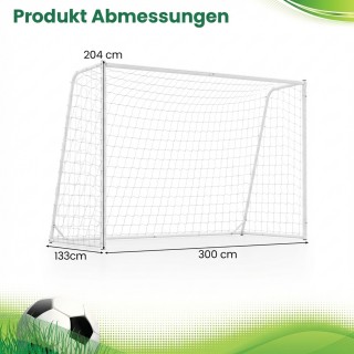 Costway Ποδοσφαιρικό Τέρμα με Σταθερό Μεταλλικό Πλαίσιο & Δίχτυ PE ... Costway Ποδοσφαιρικό Τέρμα με Σταθερό Μεταλλικό Πλαίσιο & Δίχτυ PE ...