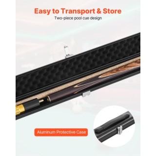 VEVOR Επαγγελματική Στέκα Σνούκερ 1447,8mm με Δερμάτινη Μύτη 9,5mm ... VEVOR Επαγγελματική Στέκα Σνούκερ 1447,8mm με Δερμάτινη Μύτη 9,5mm ...