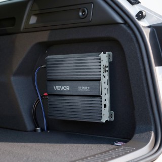 VEVOR Ενισχυτής Αυτοκινήτου Monoblock 1200W RMS, 1 Κανάλι, Class D ...