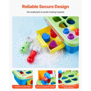 VEVOR Παιδικός Μουσικός Πάγκος Εργασίας 2+ Ετών GZTWJSLSL30CN9X46001V9 VEVOR Παιδικός Μουσικός Πάγκος Εργασίας 2+ Ετών GZTWJSLSL30CN9X46001V9