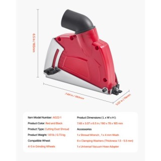 VEVOR Προστατευτικό Κοπής για Γωνιακούς Τροχούς 4-5 ιντσών με 6 Ροδ... VEVOR Προστατευτικό Κοπής για Γωνιακούς Τροχούς 4-5 ιντσών με 6 Ροδ...