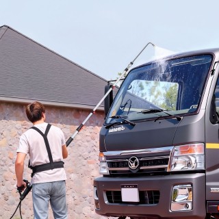 VEVOR Τηλεσκοπική Λόγχη Πίεσης Πλυστικού 7.62μ με Επεκτάσεις & Ακρο...