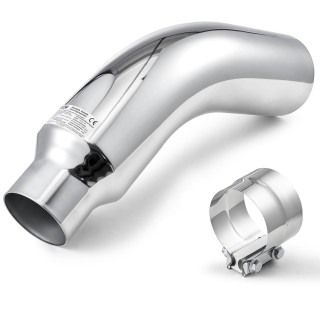 VEVOR Απόληξη Εξάτμισης Χρωμιωμένη για Αυτοκίνητα, 101.6mm Είσοδος,... VEVOR Απόληξη Εξάτμισης Χρωμιωμένη για Αυτοκίνητα, 101.6mm Είσοδος,...