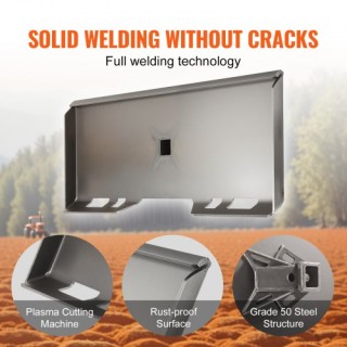 Πλάκα Προσαρμογής Skid Steer 1/4 VEVOR HYAZB14KSAZBSFXWUV0 Πλάκα Προσαρμογής Skid Steer 1/4 VEVOR HYAZB14KSAZBSFXWUV0