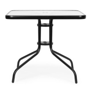 MULTIGARDEN Τραπέζι Κήπουι 80x80 εκ. για βεράντα, κήπο ή μπαλκόνι, ...