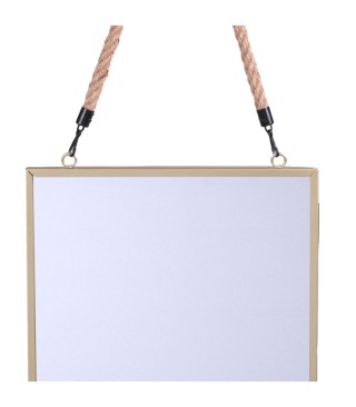 Σετ Καθρέφτες Τοίχου 2 τμχ Χρυσό και Μαύρο 30x30cm Urban Living 53451 Σετ Καθρέφτες Τοίχου 2 τμχ Χρυσό και Μαύρο 30x30cm Urban Living 53451