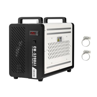 VEVOR Βιομηχανικός Ψύκτης Νερού 1600W με Συμπιεστή, Μέγ. Ροή 16 L/m...