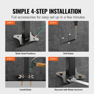 VEVOR Εξωτερικό Κάγκελο Σκάλας, Ρυθμιζόμενο Σιδερένιο Χερούλι για ... VEVOR Εξωτερικό Κάγκελο Σκάλας, Ρυθμιζόμενο Σιδερένιο Χερούλι για ...