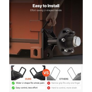 VEVOR Σετ Τροχών Αξόνων Αποστολής με 6 Εξογκώματα, Διάστασης 11.22 ... VEVOR Σετ Τροχών Αξόνων Αποστολής με 6 Εξογκώματα, Διάστασης 11.22 ...