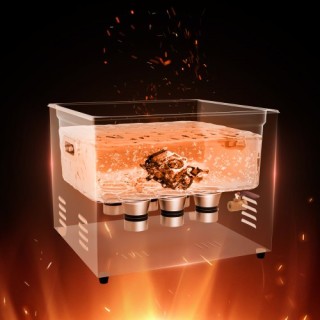 VEVOR 15L Υπερηχητικός Καθαριστής με Θερμαντήρα, Χρονοδιακόπτη & Κ... VEVOR 15L Υπερηχητικός Καθαριστής με Θερμαντήρα, Χρονοδιακόπτη & Κ...