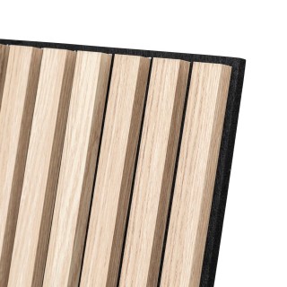 Atmosphera Colva Διακοσμητικό Πάνελ Τοίχου από Ανοιχτό Ξύλο 120x60ε...