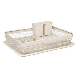 Μεταλλικός Στεγνωτήρας Νεροχύτη - Πιατοθήκη 43 x 32 x 13,5 cm Μπεζ ... Μεταλλικός Στεγνωτήρας Νεροχύτη - Πιατοθήκη 43 x 32 x 13,5 cm Μπεζ ...