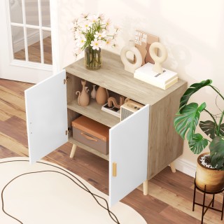 HOMCOM Πολυλειτουργικό Έπιπλο με Ρυθμιζόμενο Ράφι σε 3 Επίπεδα και ... HOMCOM Πολυλειτουργικό Έπιπλο με Ρυθμιζόμενο Ράφι σε 3 Επίπεδα και ...