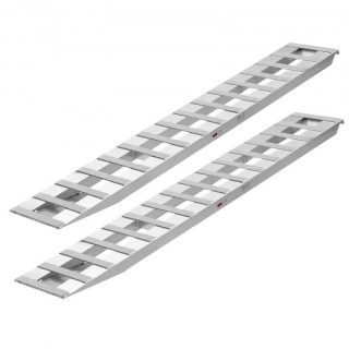 VEVOR Σετ 2 Αλουμινένιες Ράμπες Φόρτωσης 2400 x 380 mm, Φορτίο 2721... VEVOR Σετ 2 Αλουμινένιες Ράμπες Φόρτωσης 2400 x 380 mm, Φορτίο 2721...