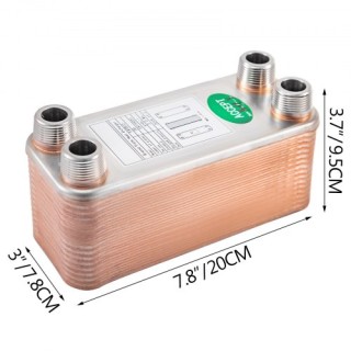 Εναλλάκτης Θερμότητας 30 Πλακών για Θέρμανση BSHRQ1230MN34G601V0 Εναλλάκτης Θερμότητας 30 Πλακών για Θέρμανση BSHRQ1230MN34G601V0