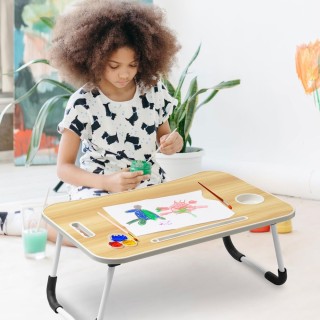 BAKAJI Πτυσσόμενο τραπεζάκι κρεβατιού καναπέ για φορητό υπολογιστή... BAKAJI Πτυσσόμενο τραπεζάκι κρεβατιού καναπέ για φορητό υπολογιστή...