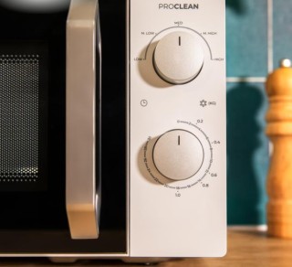 Φούρνος Μικροκυμάτων 19 lt Λευκό Proclean 2010 Inverter White Cecot...