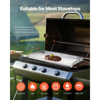 VEVOR Επίπεδη Πλάκα Ψησίματος Ανοξείδωτη 36x22 για BBQ DCJPBXG3622I... VEVOR Επίπεδη Πλάκα Ψησίματος Ανοξείδωτη 36x22 για BBQ DCJPBXG3622I...