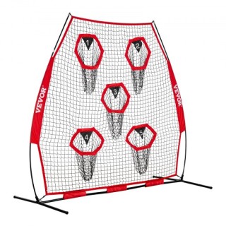VEVOR Προπονητικό Δίχτυ Ποδοσφαίρου 2133.6 x 2133.6mm με 5 Στόχους ... VEVOR Προπονητικό Δίχτυ Ποδοσφαίρου 2133.6 x 2133.6mm με 5 Στόχους ...