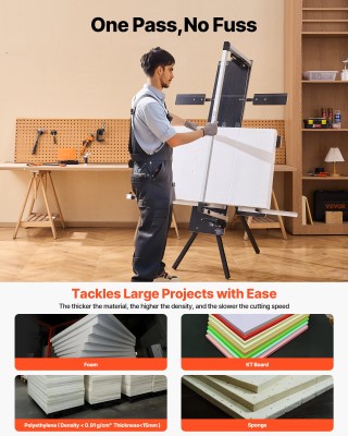 VEVOR 200W Πολυλειτουργική Κοπτική Συσκευή Αφρολέξ με 1150mm Μήκος ... VEVOR 200W Πολυλειτουργική Κοπτική Συσκευή Αφρολέξ με 1150mm Μήκος ...