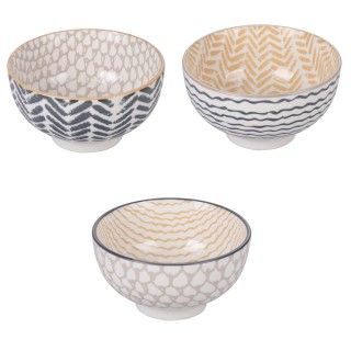 Villa DEste Σετ 6 τμχ Στρογγυλό μπολ 118 εκ από πορσελάνη με διπλ... Villa DEste Σετ 6 τμχ Στρογγυλό μπολ 118 εκ από πορσελάνη με διπλ...