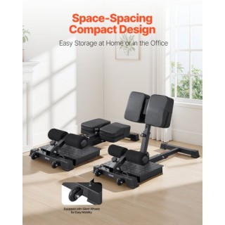 VEVOR Πολυλειτουργική Μηχανή Sissy Squat - Διαστάσεις 1150 x 489 x ...