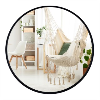 Costway Στρογγυλός Καθρέφτης Μπάνιου με Ματ Μεταλλικό Πλαίσιο και ... Costway Στρογγυλός Καθρέφτης Μπάνιου με Ματ Μεταλλικό Πλαίσιο και ...