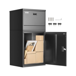 VEVOR Κουτί Παράδοσης Δεμάτων 38.6 in με Κλειδαριά Εξωτερικού Χώρου... VEVOR Κουτί Παράδοσης Δεμάτων 38.6 in με Κλειδαριά Εξωτερικού Χώρου...