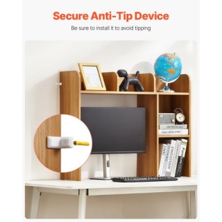 VEVOR Ξύλινη Επιτραπέζια Βιβλιοθήκη 94.5 x 24.1 x 73.4 cm 2 Επιπέ... VEVOR Ξύλινη Επιτραπέζια Βιβλιοθήκη 94.5 x 24.1 x 73.4 cm 2 Επιπέ...