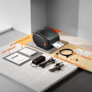 Εκτυπωτής Ετικετών VEVOR 4x6 300DPI USB/Bluetooth για Amazon eBay E... Εκτυπωτής Ετικετών VEVOR 4x6 300DPI USB/Bluetooth για Amazon eBay E...