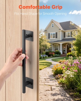 VEVOR Λαβή Πόρτας Αχυρώνα 12.6 Βαριάς Κατασκευής για Πόρτα Κήπου & ...