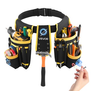 VEVOR Μαγνητική Ζώνη Εργαλείων για Άνδρες – 28 Τσέπες, Βαρέως Τύπου...