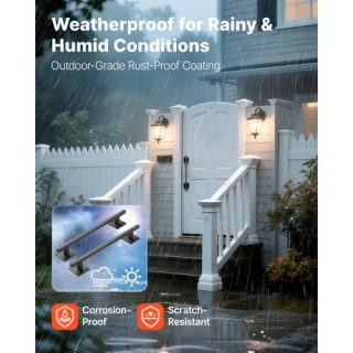 VEVOR Ρουστίκ Χερούλια Πόρτας 4 τμχ 12.6 in για Κήπο και Αποθήκη DK... VEVOR Ρουστίκ Χερούλια Πόρτας 4 τμχ 12.6 in για Κήπο και Αποθήκη DK...