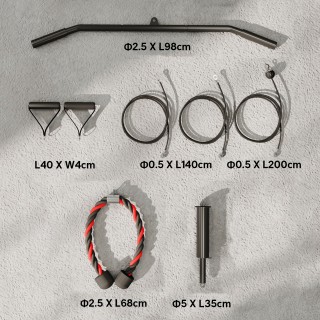 SPORTNOW Μηχανή Γυμναστικής Πουλί για το Σπίτι και Μηχανή LAT με Τρ... SPORTNOW Μηχανή Γυμναστικής Πουλί για το Σπίτι και Μηχανή LAT με Τρ...