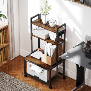 HOMCOM Τετράεπίπεδο Τροχήλατο Τραπέζι Εκτυπωτή με Μεταλλικό Σκελετό... HOMCOM Τετράεπίπεδο Τροχήλατο Τραπέζι Εκτυπωτή με Μεταλλικό Σκελετό...