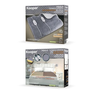 Kooper Ηλεκτρική Κουβέρτα Διπλή 140x160 cm με 2 Τηλεχειριστήρια για...