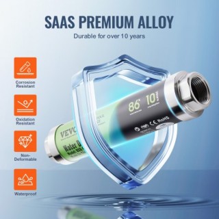 VEVOR  Σύστημα Αφαλάτωσης Χωρίς Αλάτι για Όλο το Σπίτι SAAS Alloy W...