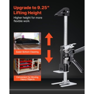 VEVOR Γρύλος Ανύψωσης 200kg 2 Τεμαχίων 235mm Μαύρο TGQ220MM2DHS12IENV0