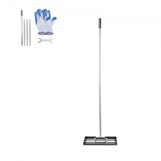 VEVOR Ράβδος Εξομάλυνσης Γκαζόν 10x17in με Ρυθμιζόμενη Λαβή 78in CP... VEVOR Ράβδος Εξομάλυνσης Γκαζόν 10x17in με Ρυθμιζόμενη Λαβή 78in CP...