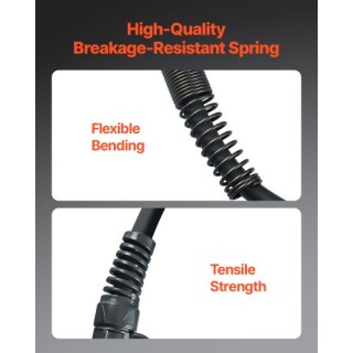 VEVOR Πιστόλι MIG συγκόλλησης 250Α με καλώδιο 15 ποδιών για σύρματα...