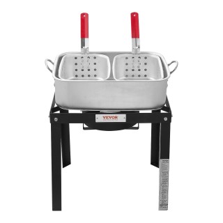 Διπλή Φορητή Υπαίθρια Φριτέζα Προπανίου 13.27L 58 000 BTU HXG58000B... Διπλή Φορητή Υπαίθρια Φριτέζα Προπανίου 13.27L 58 000 BTU HXG58000B...