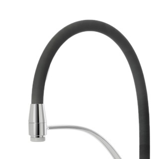 BAKAJI Μπαταρία Νιπτήρα Διπλής Λειτουργίας με Μαύρο Ματ Σιλικονούχο...