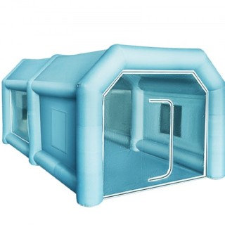 VEVOR  Φουσκωτή Σκηνή Βαφής 13x8x7FT - Εργαστήριο Βαφής CQSPQFHSKC4...